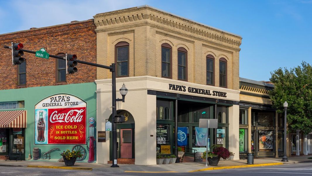 Front exterior of a new home in Pinewood Estates, Conway, SC, highlighting curb appeal (Image 13).