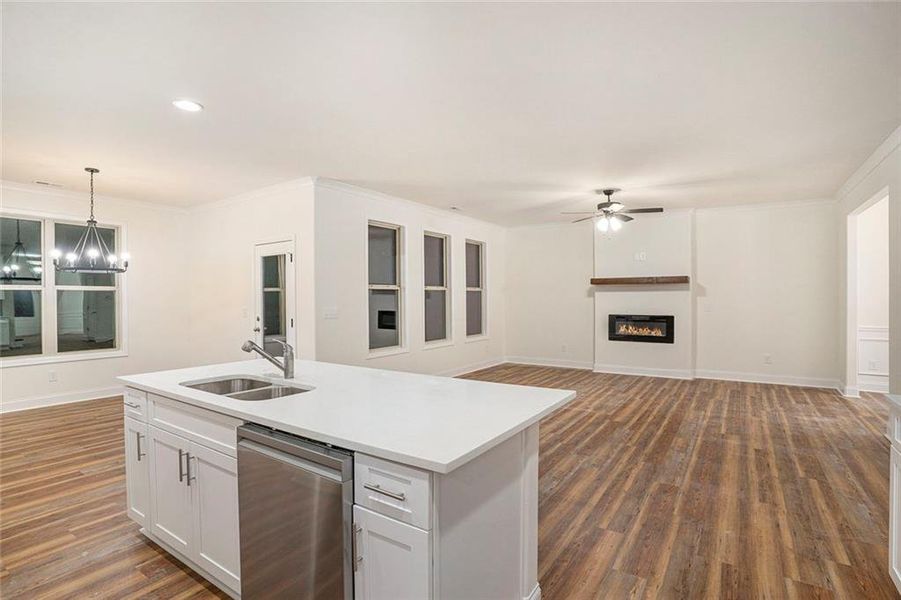 Furnished interior view inside a new home in , McDonough (Image 9). Furnished interior view inside a new home in , McDonough (Image 9).