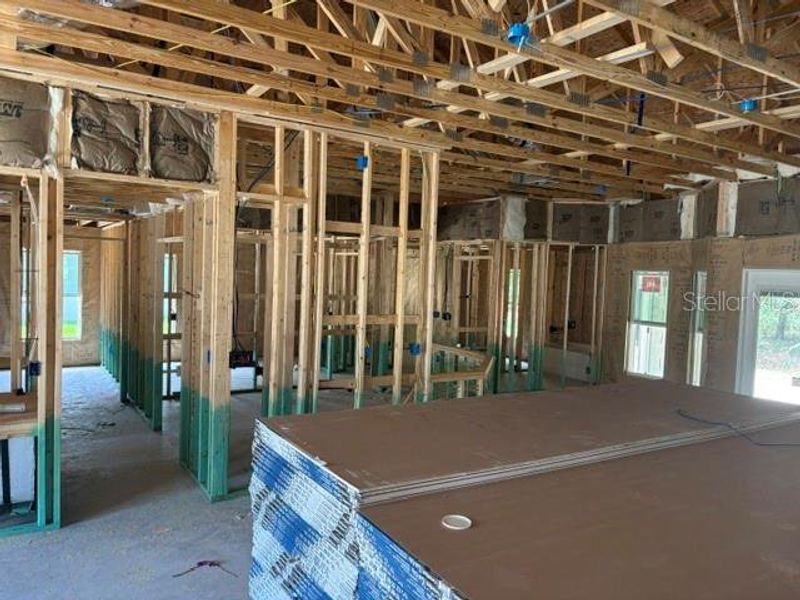 In-progress construction of a new home in , Dunnellon, FL (Image 6). In-progress construction of a new home in , Dunnellon, FL (Image 6).