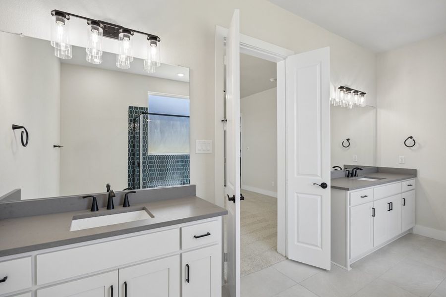 Furnished interior view inside a new home in Coppenger Place, Godley (Image 11).