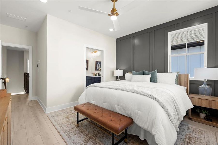 Furnished interior view inside a new home in , Alpharetta (Image 30). Furnished interior view inside a new home in , Alpharetta (Image 30).