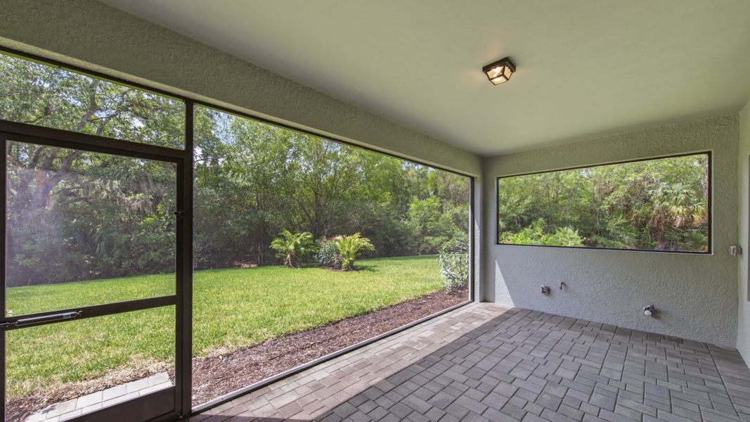 Exterior details and patio area of a home in Verandah, Fort Myers (Image 21).