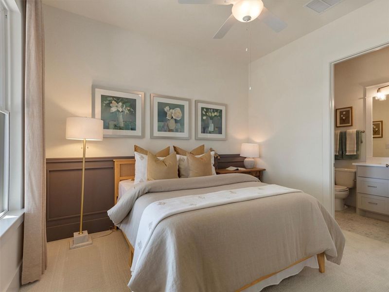 Furnished interior view inside a new home in , Smithville (Image 20).