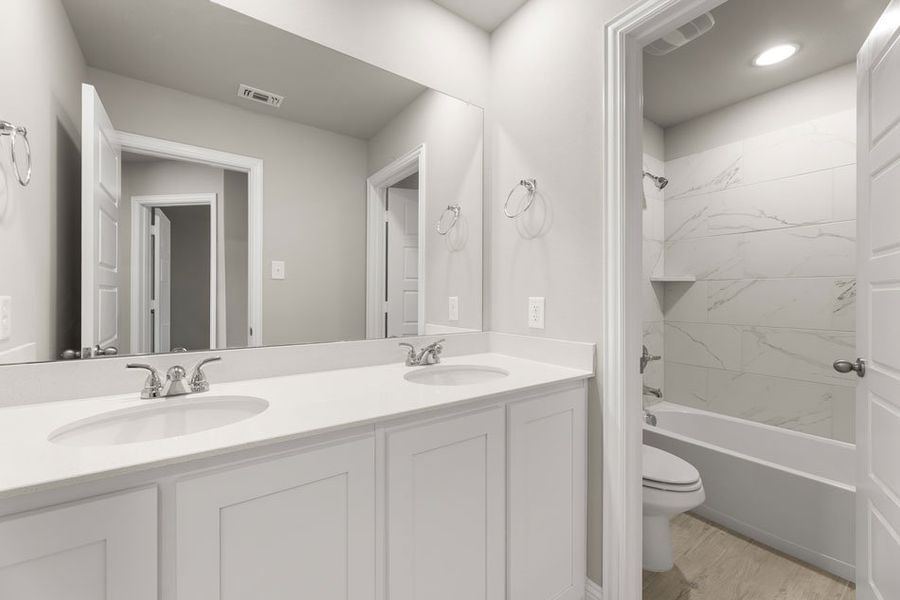 Representative exterior photo of a completed home built from the Texoma by Impression Homes in Timber Ridge, Corinth, TX (Image 23). Representative exterior photo of a completed home built from the Texoma by Impression Homes in Timber Ridge, Corinth, TX (Image 23).