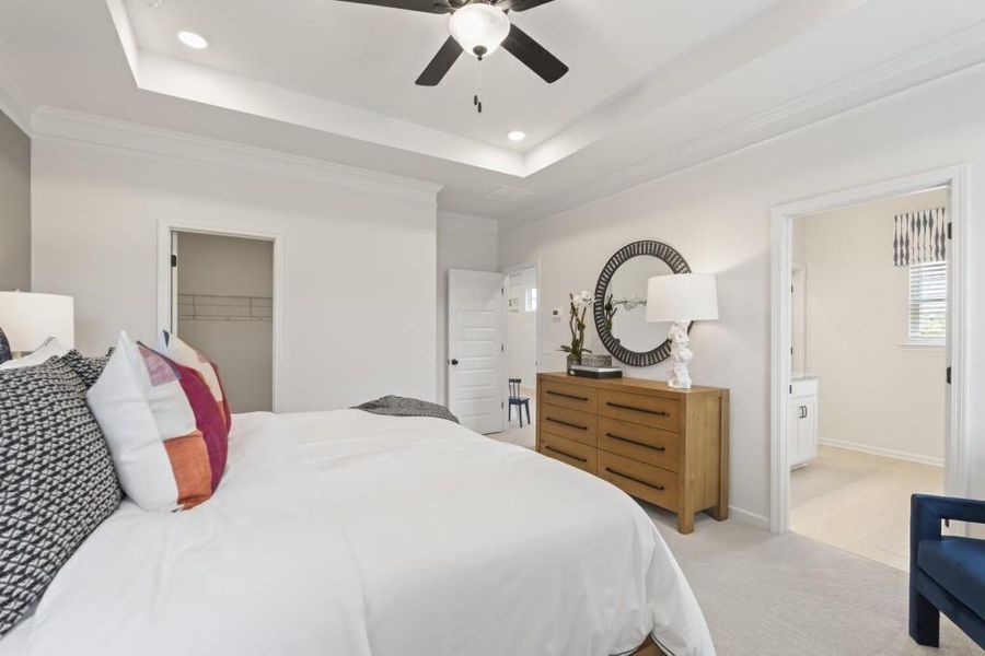 Furnished interior view inside a new home in Summit at Gateway, Jasper (Image 21). Furnished interior view inside a new home in Summit at Gateway, Jasper (Image 21).