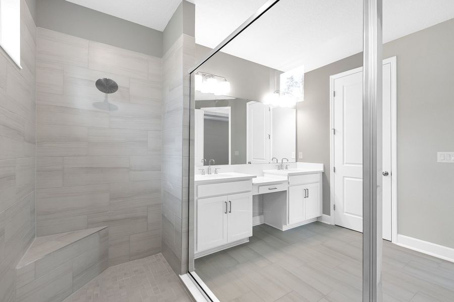 Furnished interior view inside a new home in Osprey Cove, St. Marys (Image 8). Furnished interior view inside a new home in Osprey Cove, St. Marys (Image 8).