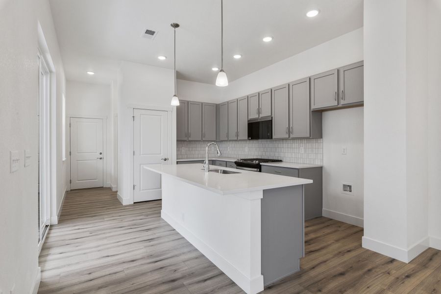 Furnished interior view inside a new home in Trailside on Harmony, Timnath (Image 5).