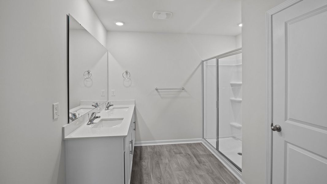 Furnished interior view inside a new home in Hunter Hill, Rocky Mount (Image 8). Furnished interior view inside a new home in Hunter Hill, Rocky Mount (Image 8).