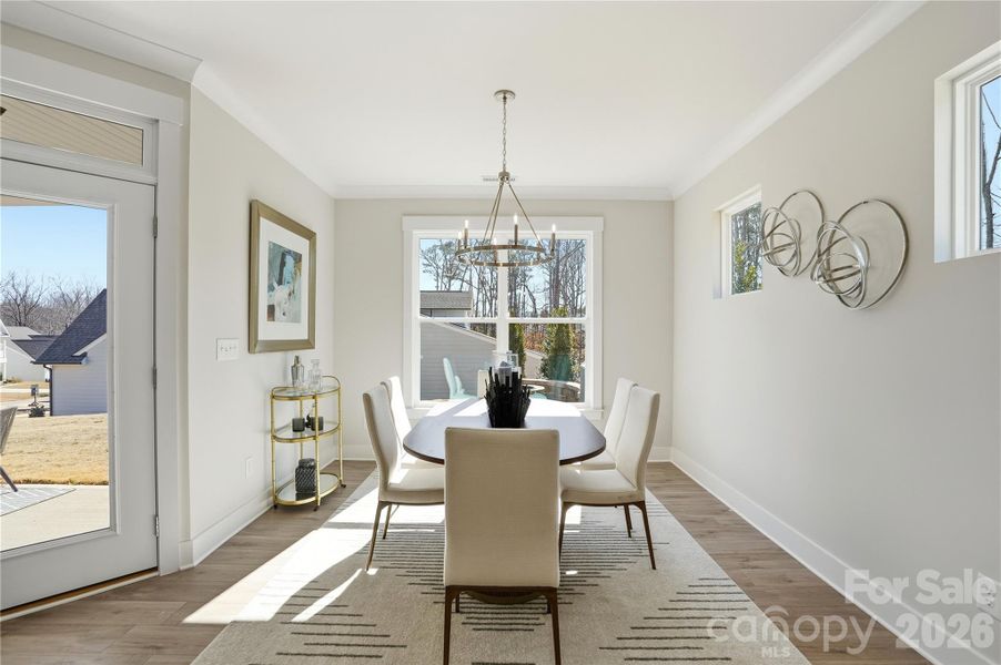 Furnished interior view inside a new home in Rone Creek, Waxhaw (Image 40). Furnished interior view inside a new home in Rone Creek, Waxhaw (Image 40).