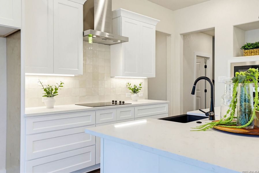 Furnished interior view inside a new home in , Spring Branch (Image 7).