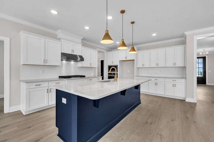 Representative furnished interior of a home built from the The Hampton by RobuckHomes in Kennebec Crossing, Angier (Image 17). Representative furnished interior of a home built from the The Hampton by RobuckHomes in Kennebec Crossing, Angier (Image 17).