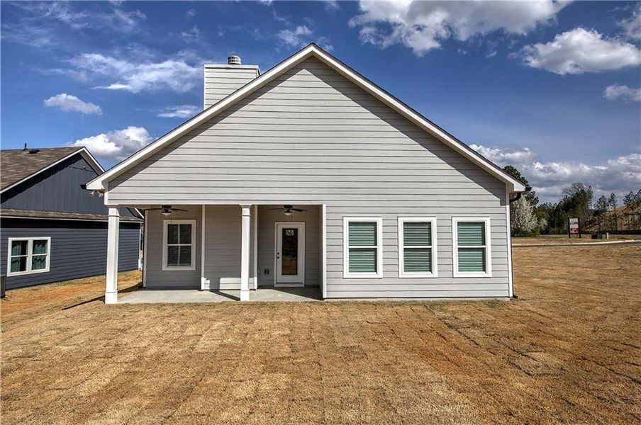 Front exterior of a new home in , Cartersville, GA, highlighting curb appeal (Image 30).