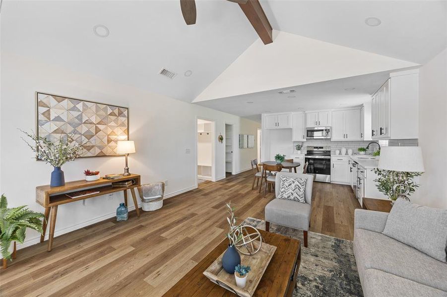 Furnished interior view inside a new home in , Henrietta (Image 6).