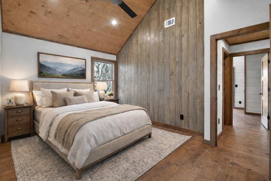 Furnished interior view inside a new home in , Ellijay (Image 15).