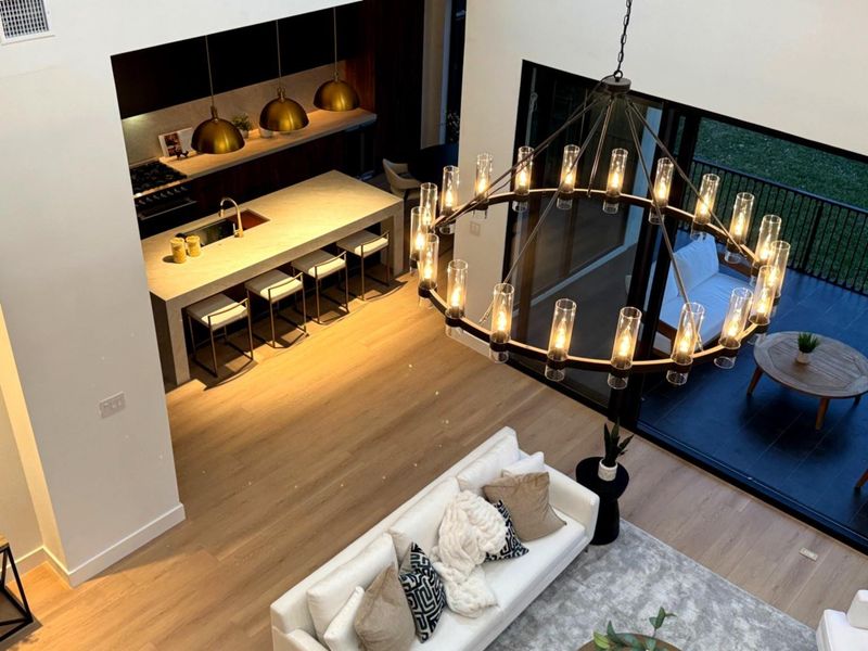 Furnished interior view inside a new home in , Bellaire (Image 13).