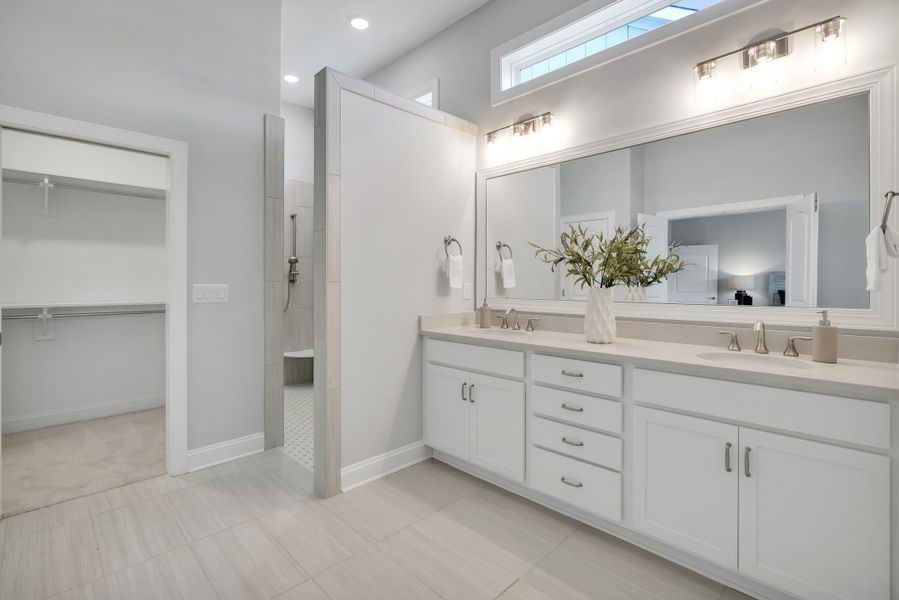 Representative furnished interior of a home built from the Pierre's Bay by Kent Homes in Oyster Harbour, Supply (Image 134).