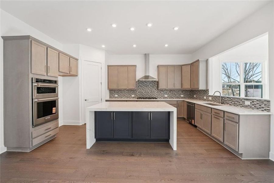 Furnished interior view inside a new home in Sterling Pointe, Cumming (Image 8).