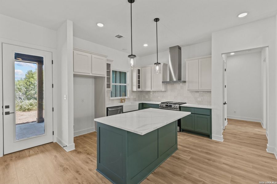 Furnished interior view inside a new home in , Devine (Image 9).