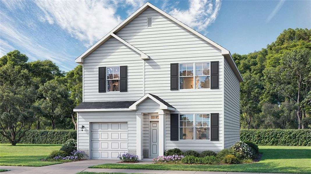 Front exterior of a new home in , Athens, GA, highlighting curb appeal (Image 1). Front exterior of a new home in , Athens, GA, highlighting curb appeal (Image 1).