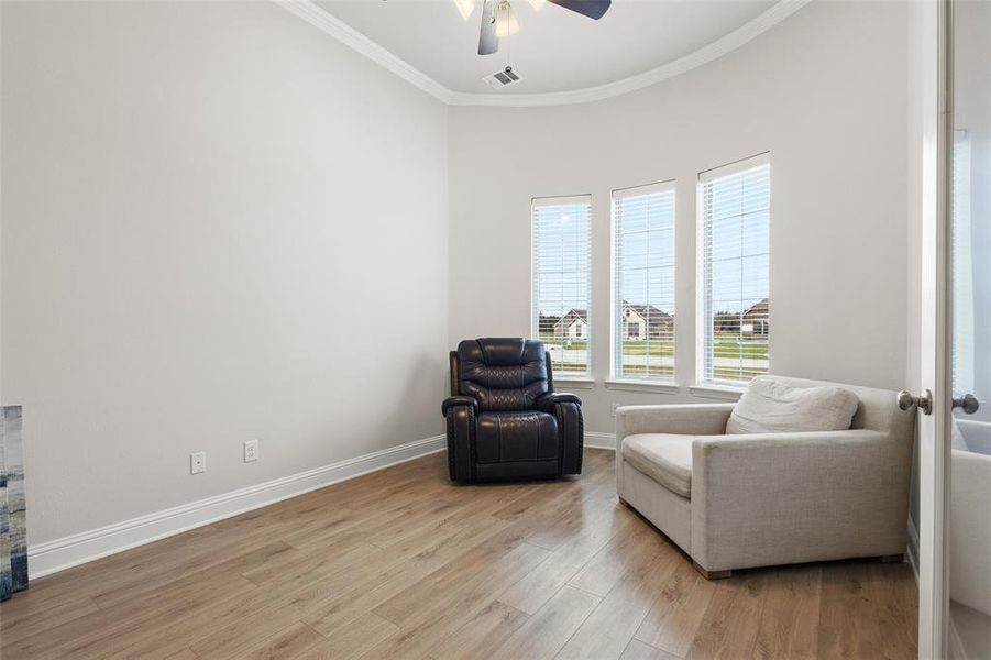 Furnished interior view inside a new home in , Greenville (Image 17).