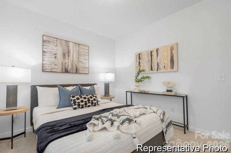 Furnished interior view inside a new home in Tillery Tradition, Mount Gilead (Image 17).