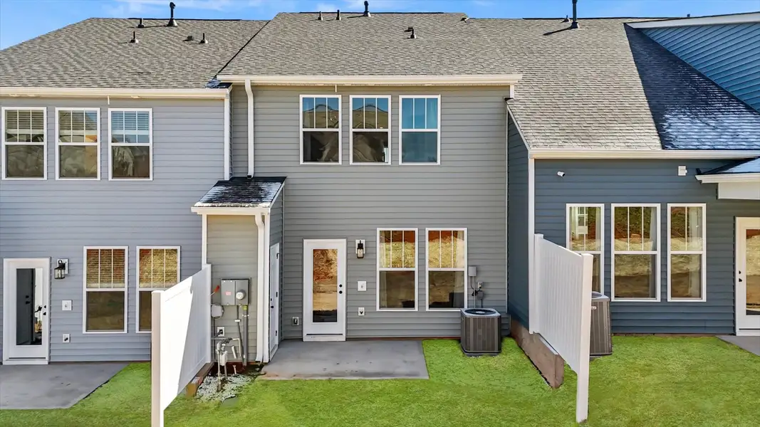 Desirable location and established charm in this superior two-story townhome community by DRB Homes in Lyman, SC