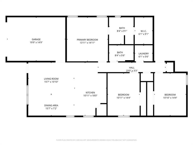 View of home floor plan
