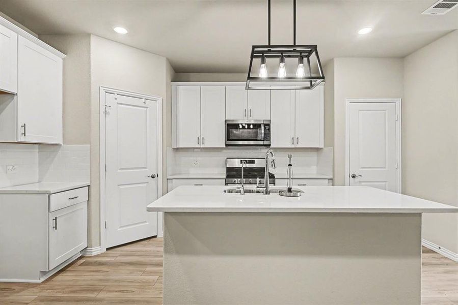 Furnished interior view inside a new home in Palmilla Springs - Classic Series, Fort Worth (Image 16).
