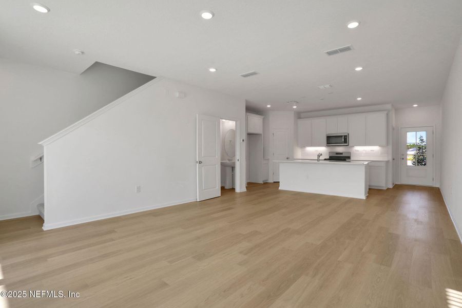 Spacious, unfurnished interior of a new home in Brook Forest - Townhomes, St. Augustine (Image 31).