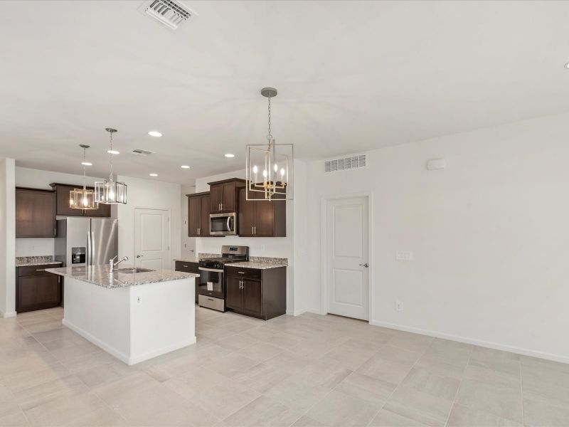 Furnished interior view inside a new home in Las Patrias at Star Valley Phase III - Signature Series, Tucson (Image 6).