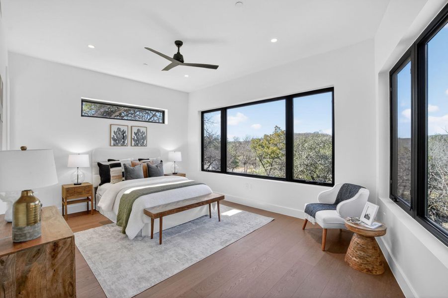 Furnished interior view inside a new home in , West Lake Hills (Image 8).