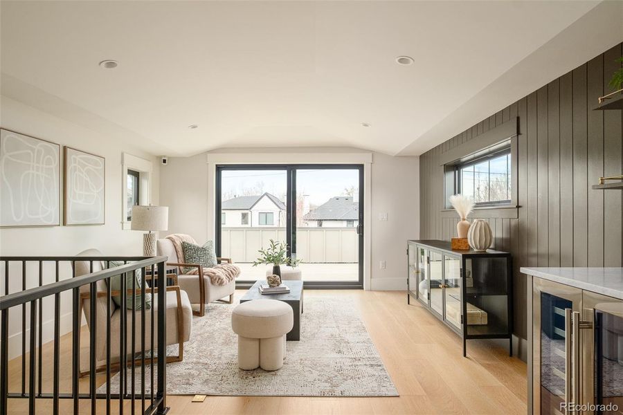 Furnished interior view inside a new home in , Denver (Image 40). Furnished interior view inside a new home in , Denver (Image 40).