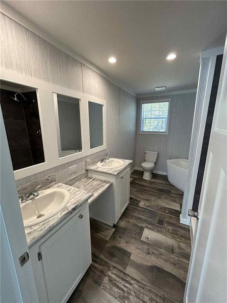 Furnished interior view inside a new home in , Eatonton (Image 8).