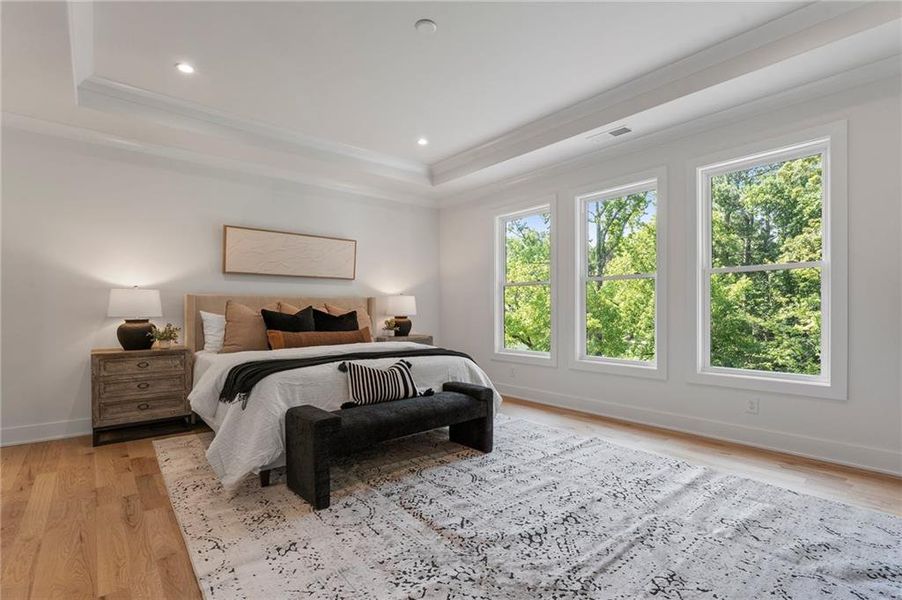 Furnished interior view inside a new home in , Marietta (Image 6).