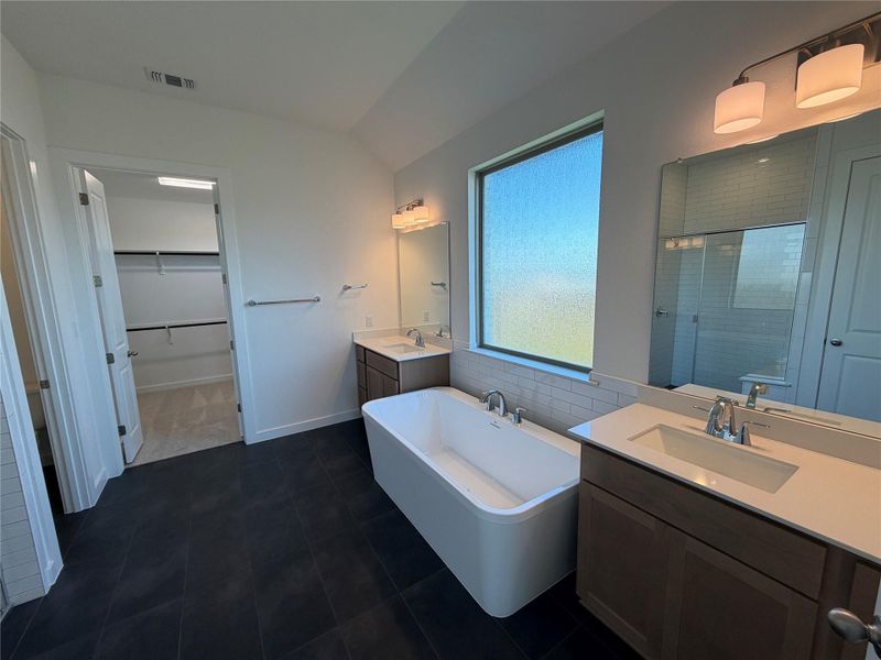 Furnished interior view inside a new home in Lariat, Liberty Hill (Image 8).