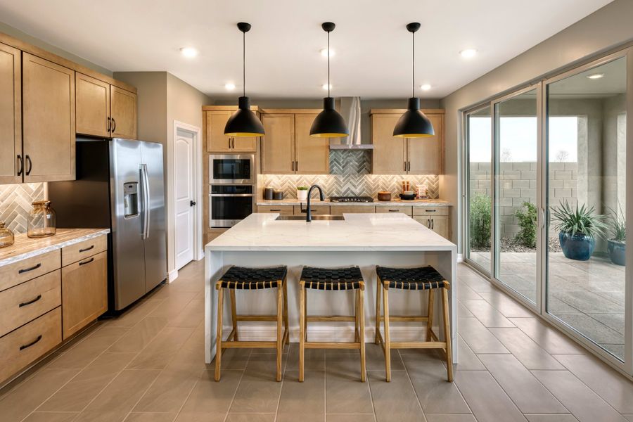 Furnished interior view inside a new home in Waterston Central, Gilbert (Image 5).