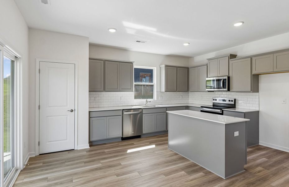 Furnished interior view inside a new home in Independence at Carter's Station, Columbia (Image 8).