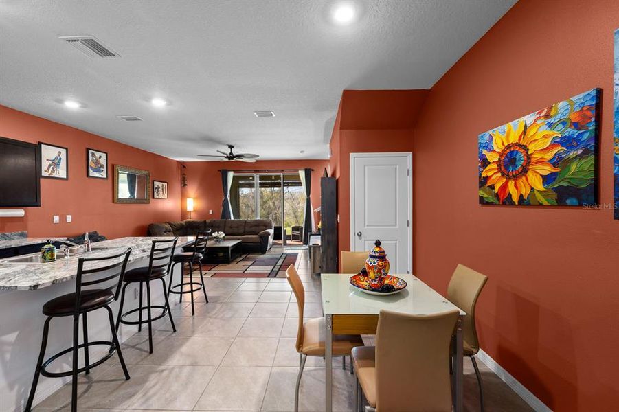 Furnished interior view inside a new home in , Tampa (Image 13). Furnished interior view inside a new home in , Tampa (Image 13).