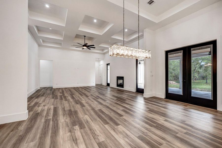 Spacious, unfurnished interior of a new home in , Magnolia (Image 23).