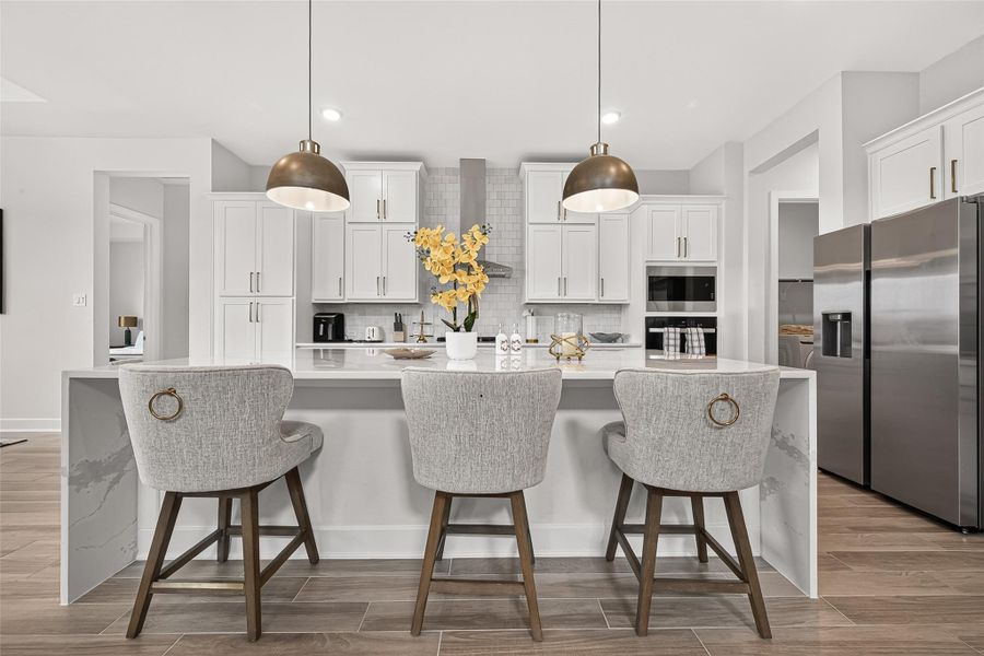 Furnished interior view inside a new home in , Brookshire (Image 28).
