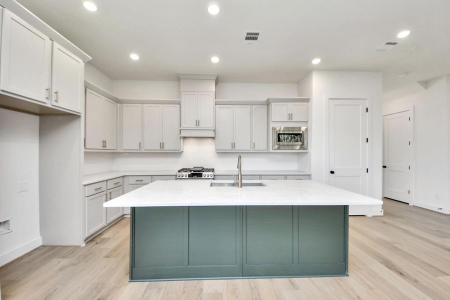 Furnished interior view inside a new home in Caywood Place, Houston (Image 7).