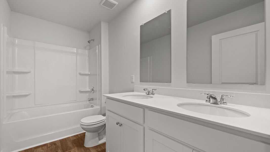 Furnished interior view inside a new home in , Summerville (Image 7).