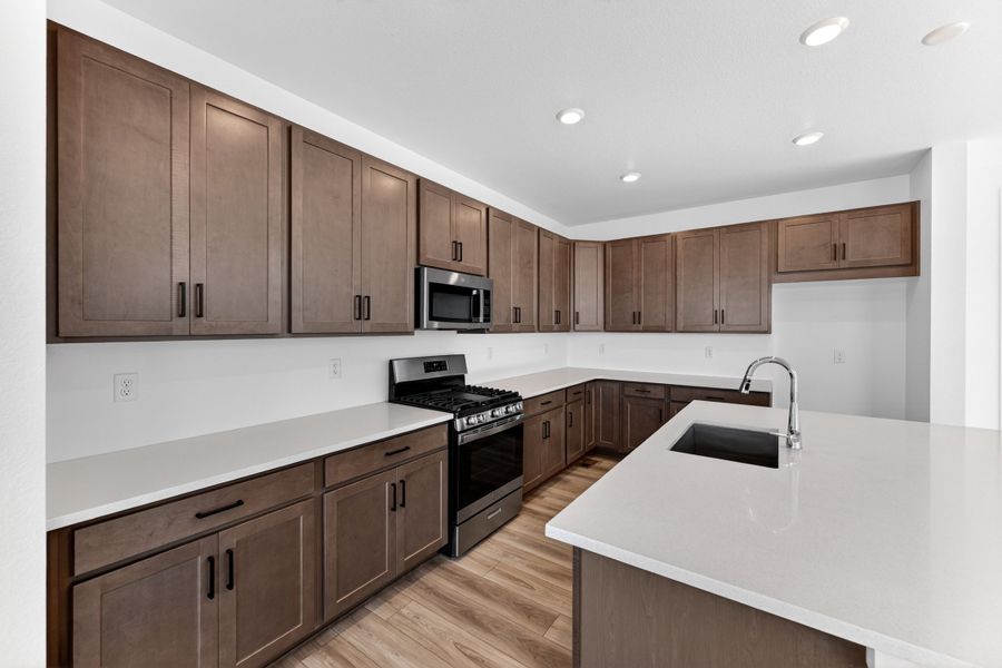 Furnished interior view inside a new home in Macanta, Castle Rock (Image 3).
