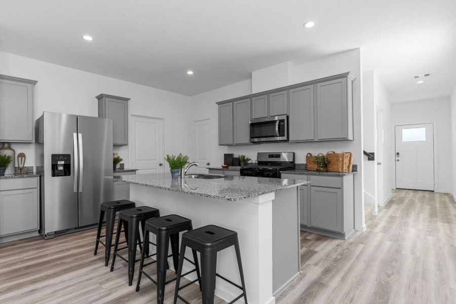 Furnished interior view inside a new home in Holly Ridge, Rosenberg (Image 30).