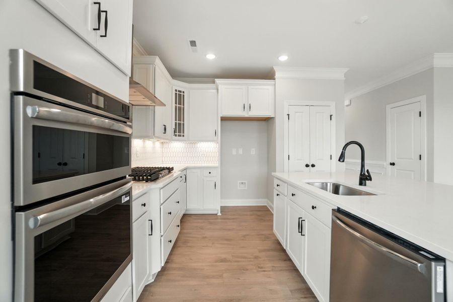 Furnished interior view inside a new home in Summerlin, Mooresville (Image 6). Furnished interior view inside a new home in Summerlin, Mooresville (Image 6).