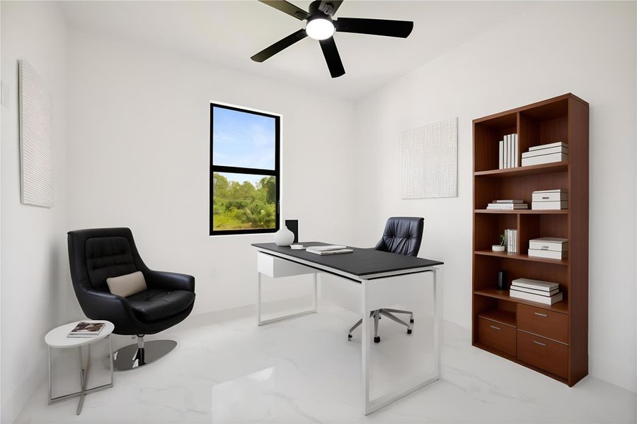 Furnished interior view inside a new home in , Lehigh Acres (Image 14).