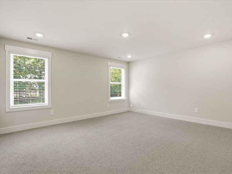 Spacious, unfurnished interior of a new home in Cedar Shoals - Signature Collection, Piedmont (Image 14). Spacious, unfurnished interior of a new home in Cedar Shoals - Signature Collection, Piedmont (Image 14).