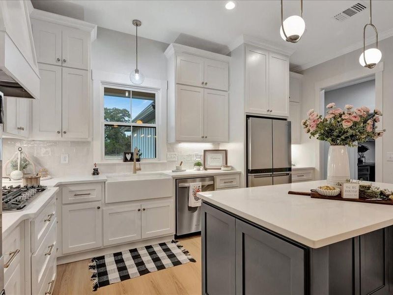 Furnished interior view inside a new home in , Lufkin (Image 31). Furnished interior view inside a new home in , Lufkin (Image 31).