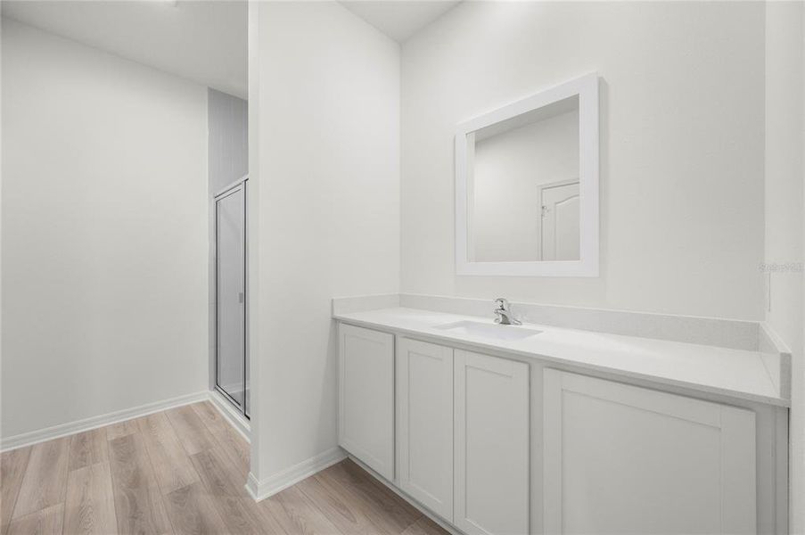 Furnished interior view inside a new home in Gum Lake Preserve, Lake Alfred (Image 7).