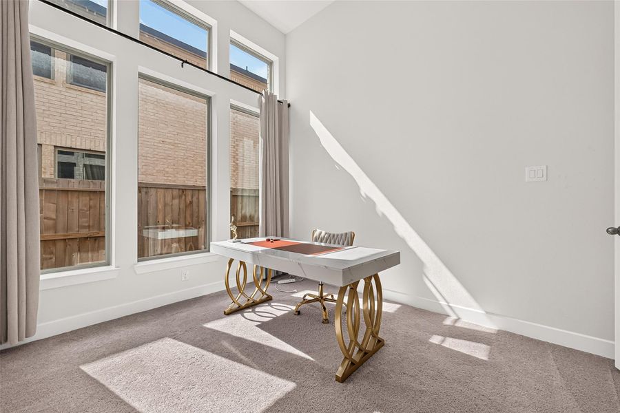 Furnished interior view inside a new home in , Brookshire (Image 45).